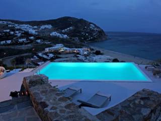 In Elia Beach in Mykonos, located 160 meters from the shorel