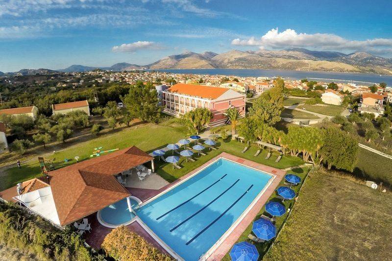 panoramic view, overloking to the town