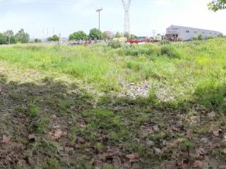 Πλάγια πανοραμική όψη του οικοπέδου