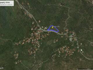 Το οικόπεδο στους χάρτες της Google.