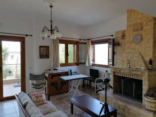 Kitchen/living room of maisonette,ground floor of building.