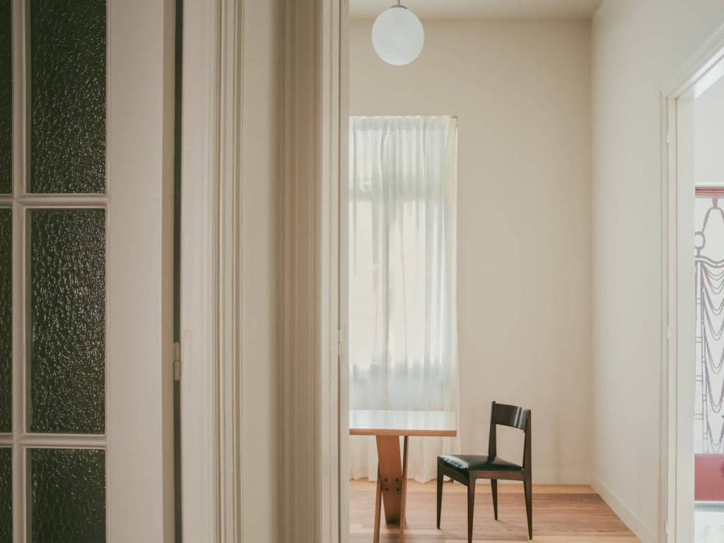 Living space and entrance