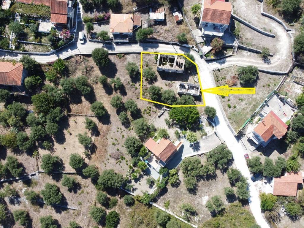 Aerial views of property for sale in Ag. Saranta, Ithaca