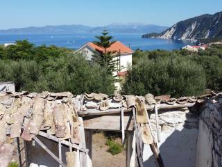 Aerial views of property for sale in Ag. Saranta, Ithaca