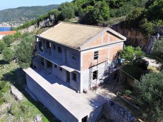 Aerial view of building