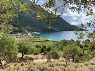 Beach next to land