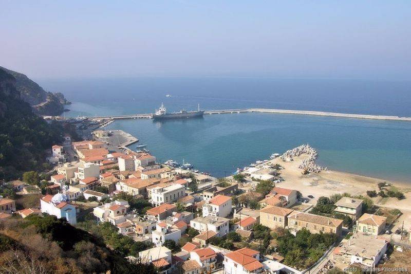 Άποψη Σάμου / Samos island view