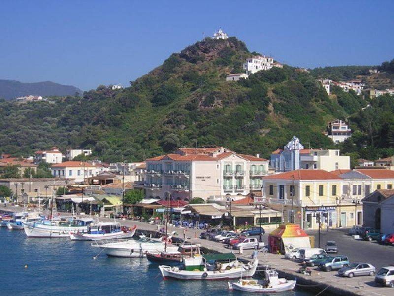 Άποψη Σάμου / Samos island view