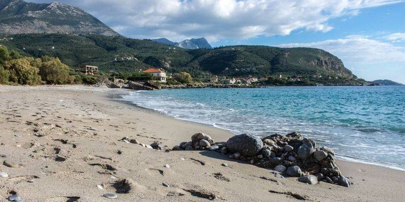 Άποψη παραλίας Πανταζή / Pantazi beach view