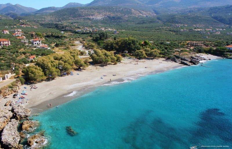 Άποψη παραλίας Πανταζή / Pantazi beach view