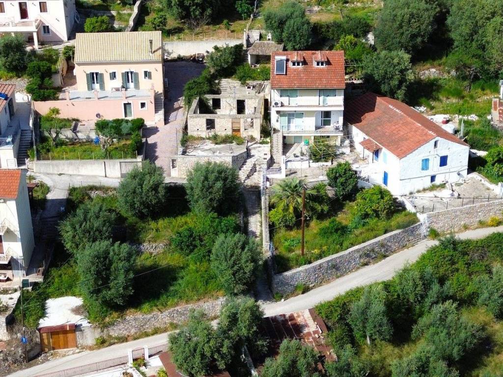 Aerial views of the plot