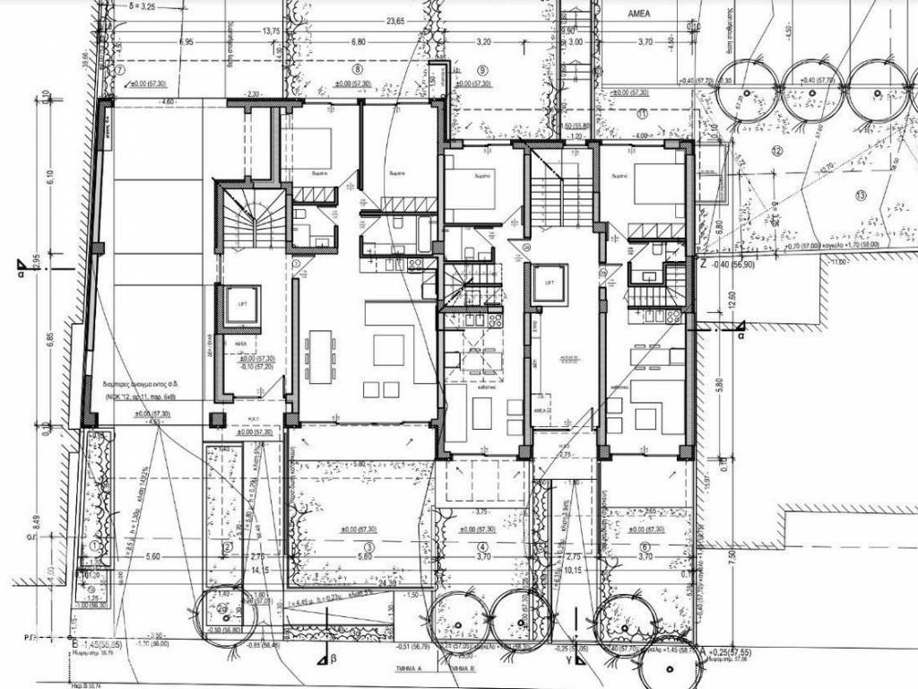 Forumland Real Estate, Κάτοψη ισογείου