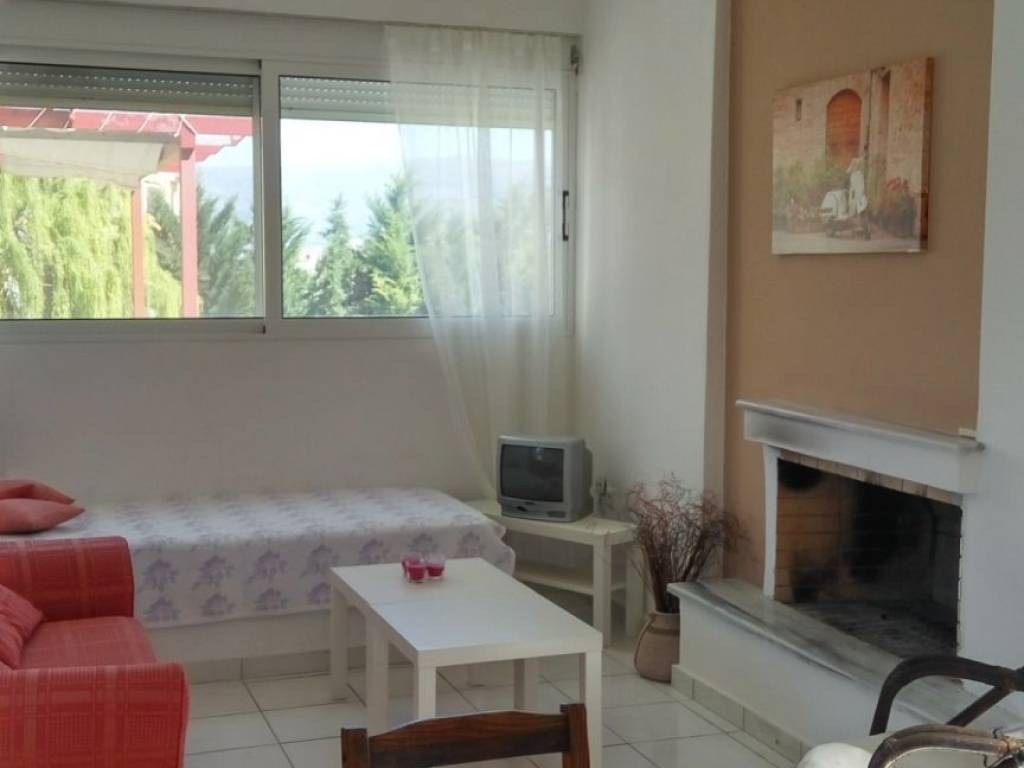 ΣΑΛΟΝΙ ΕΝΙΑΙΟ ΜΕ ΤΗ ΚΟΥΖΙΝΑ ΣΤΟ ΙΔΙΟ ΕΠΙΠΕΔΟ ΥΠΑΡΧΕΙ ΚΡΕΒΑΤΙ