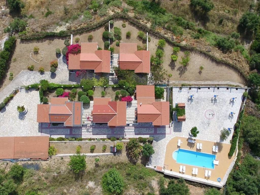 Aerial views of the complex