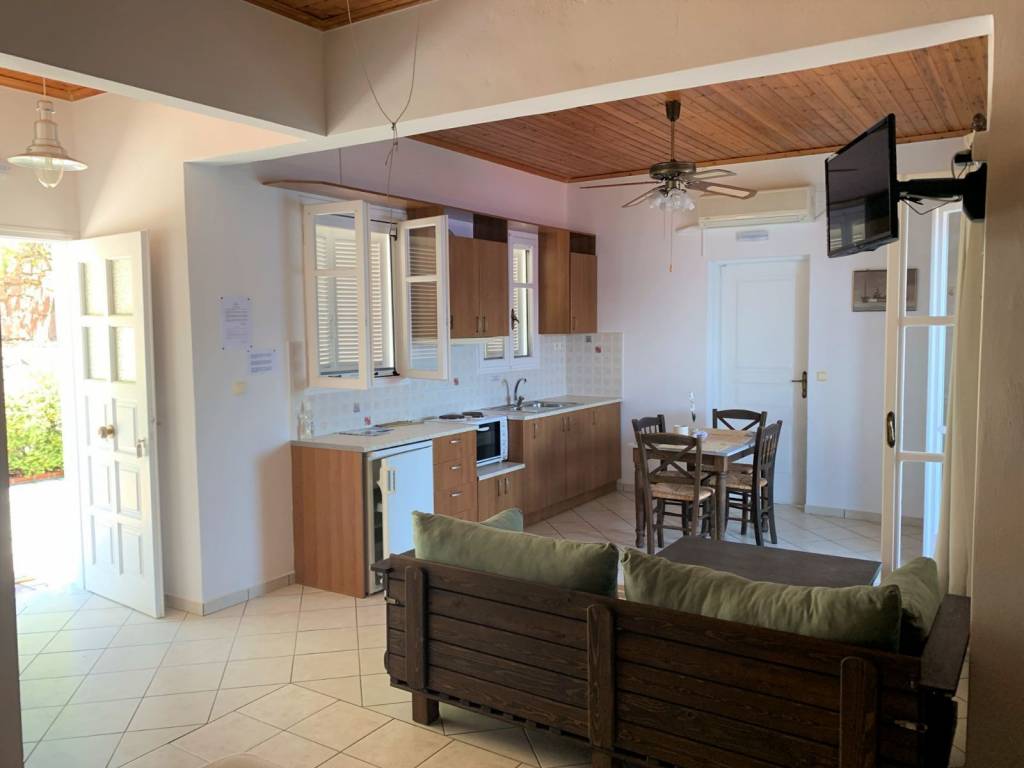 Open plan kitchen area