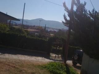 Μέσα  από  το οικόπεδο.