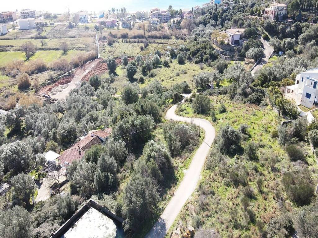 Το αγροτεμάχιο από ψηλά