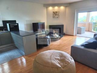 LIVING ROOM WITH FIREPLACE