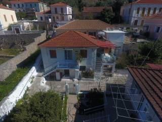 Aerial views of house