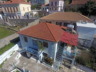 Aerial views of house