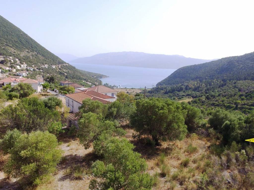 Aerial view of plot