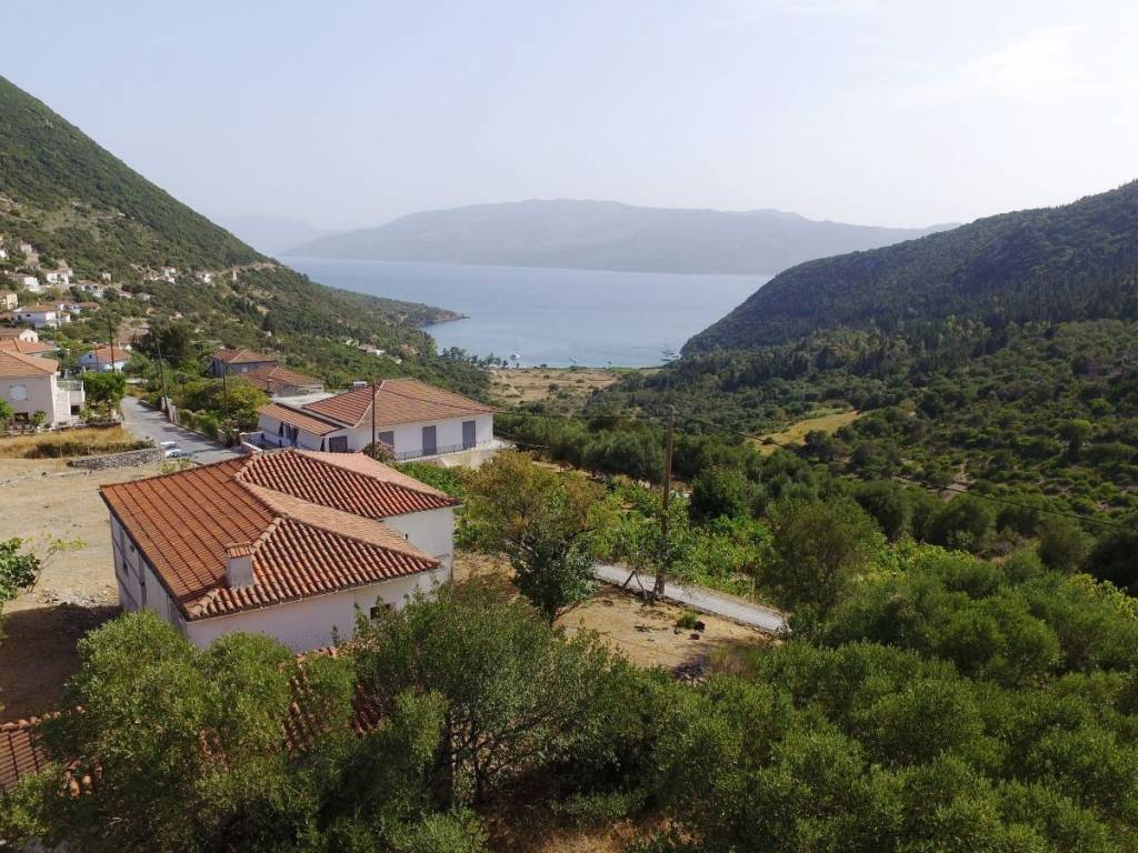 Aerial view of plot