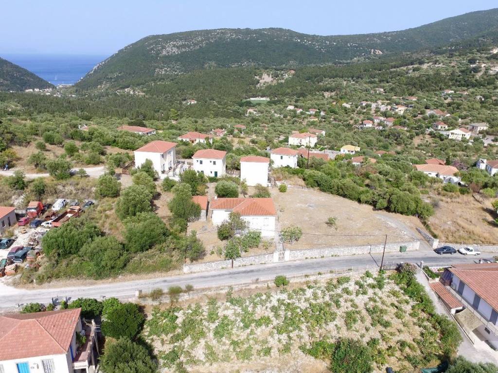 Aerial view of plot