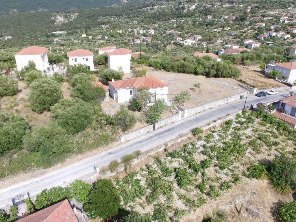 Aerial view of plot