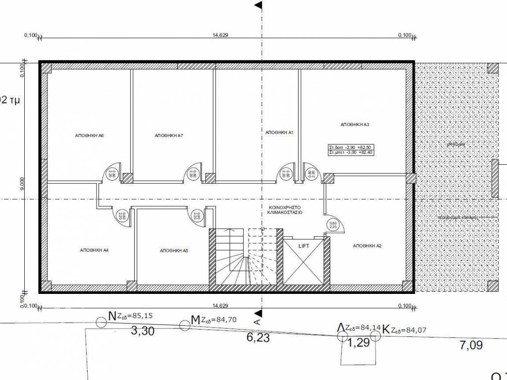 Forumland Real Estate, Κάτοψη Αποθηκών