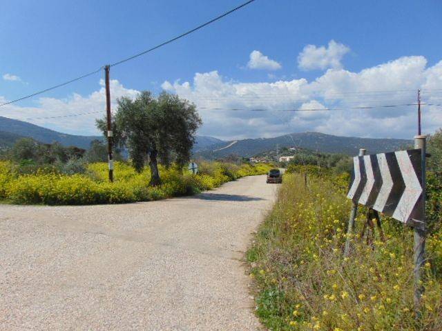 In the suburb of Nafplio are for sale land buildable 13,000