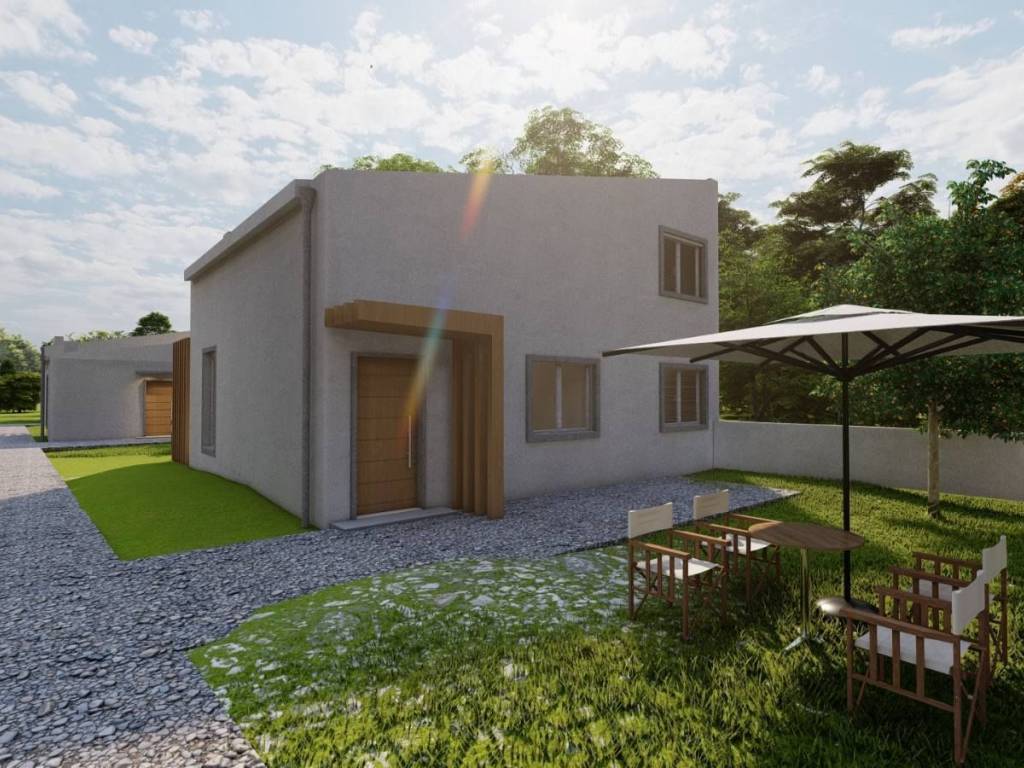 New luxury construction project for a detached house