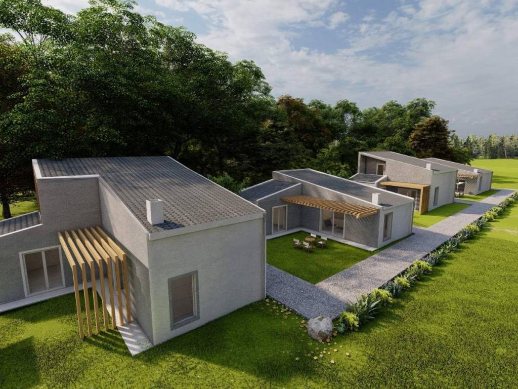 New luxury construction project for a detached house