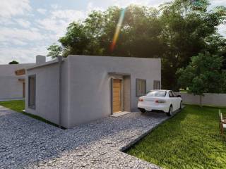 New luxury construction project for a detached house of 120