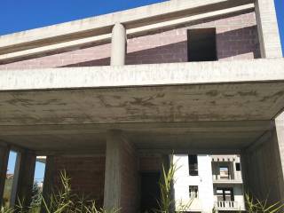 Incomplete building in a central spot of Nafplion.