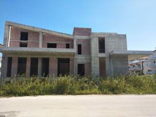 Incomplete building in a central spot of Nafplion.