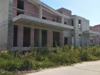 Incomplete building in a central spot of Nafplion.