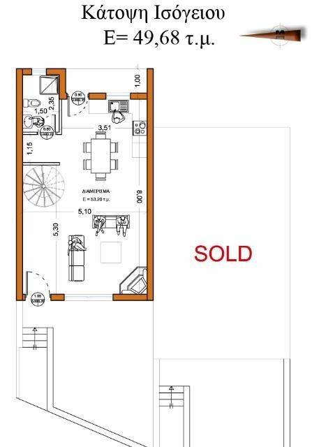 Maisonette in Kandia 103 sq.m.