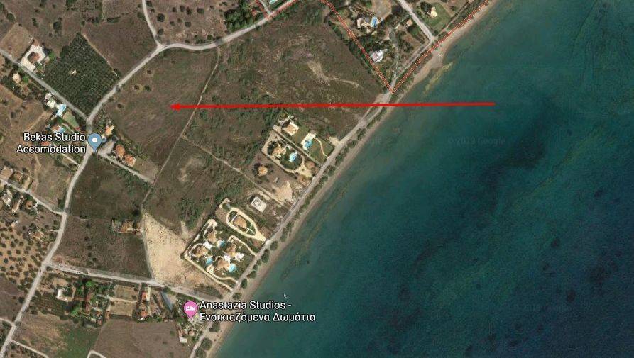 Excellent seaside parcel in Porto Heliin Petrothalasa area