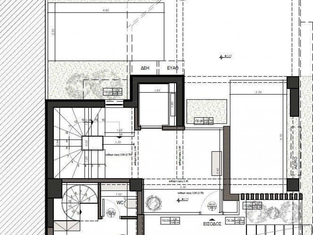 Forumland Real Estate, κάτοψη πυλωτής