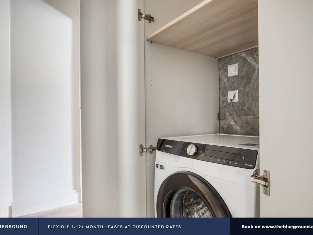 Washer in Apartment