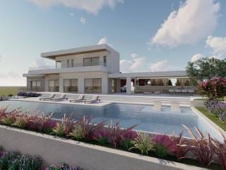 Development project of a luxury villa construction