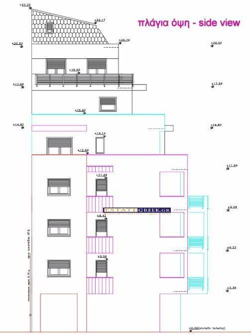 Under construction hotel 7 storeys in Kavala center (ref. 45