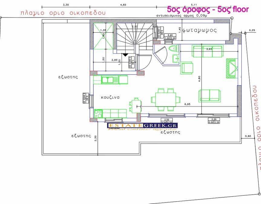 Under construction hotel 7 storeys in Kavala center (ref. 45