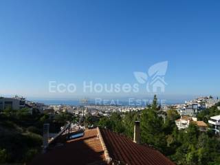 View to the sea from veranda