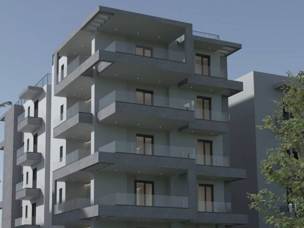 New luxury construction 5th floor apartment in Agia Paraskev