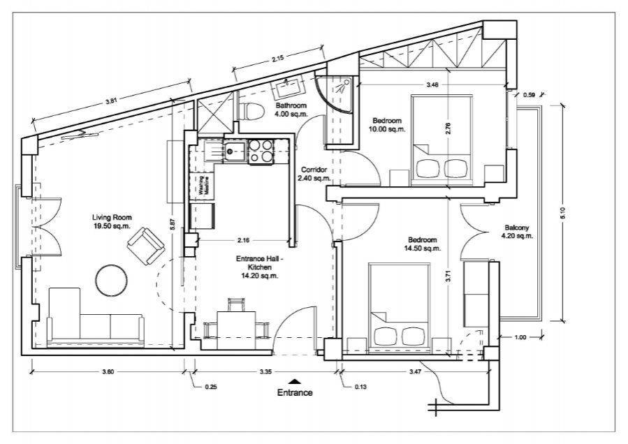 12 Katopse diamerismatos - Floor plan