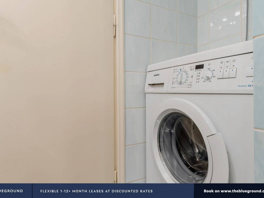 Washer in Apartment