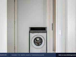 Washer in Apartment