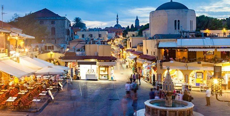 Άποψη Ρόδου / Rhodes island view