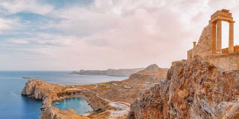 Άποψη Ρόδου / Rhodes island view